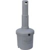 Global Equipment Gray Outdoor Ashtray - 5 Gallon 245133GY